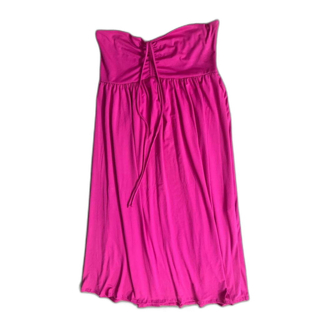 entro Strapless pink dress
